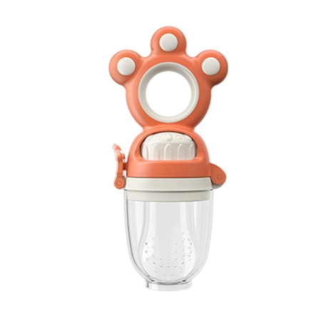 baby food feeder orange